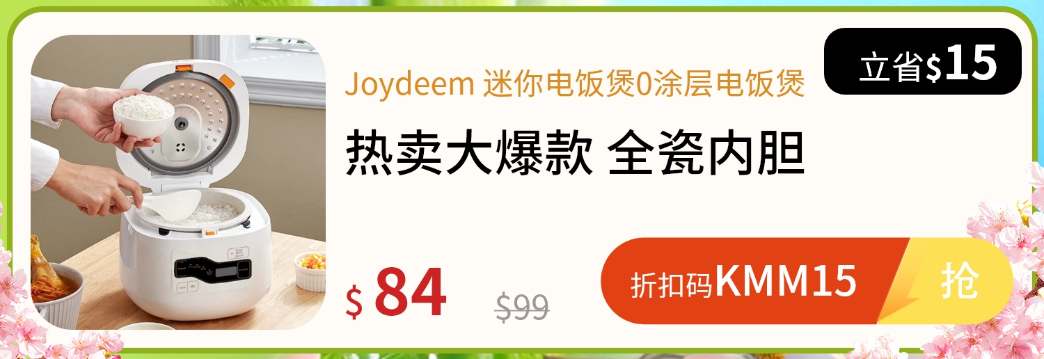 Shop joydeem all ceramic rice cooker fd20s w